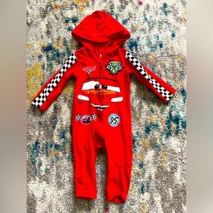 Lightning McQueen Halloween onesie